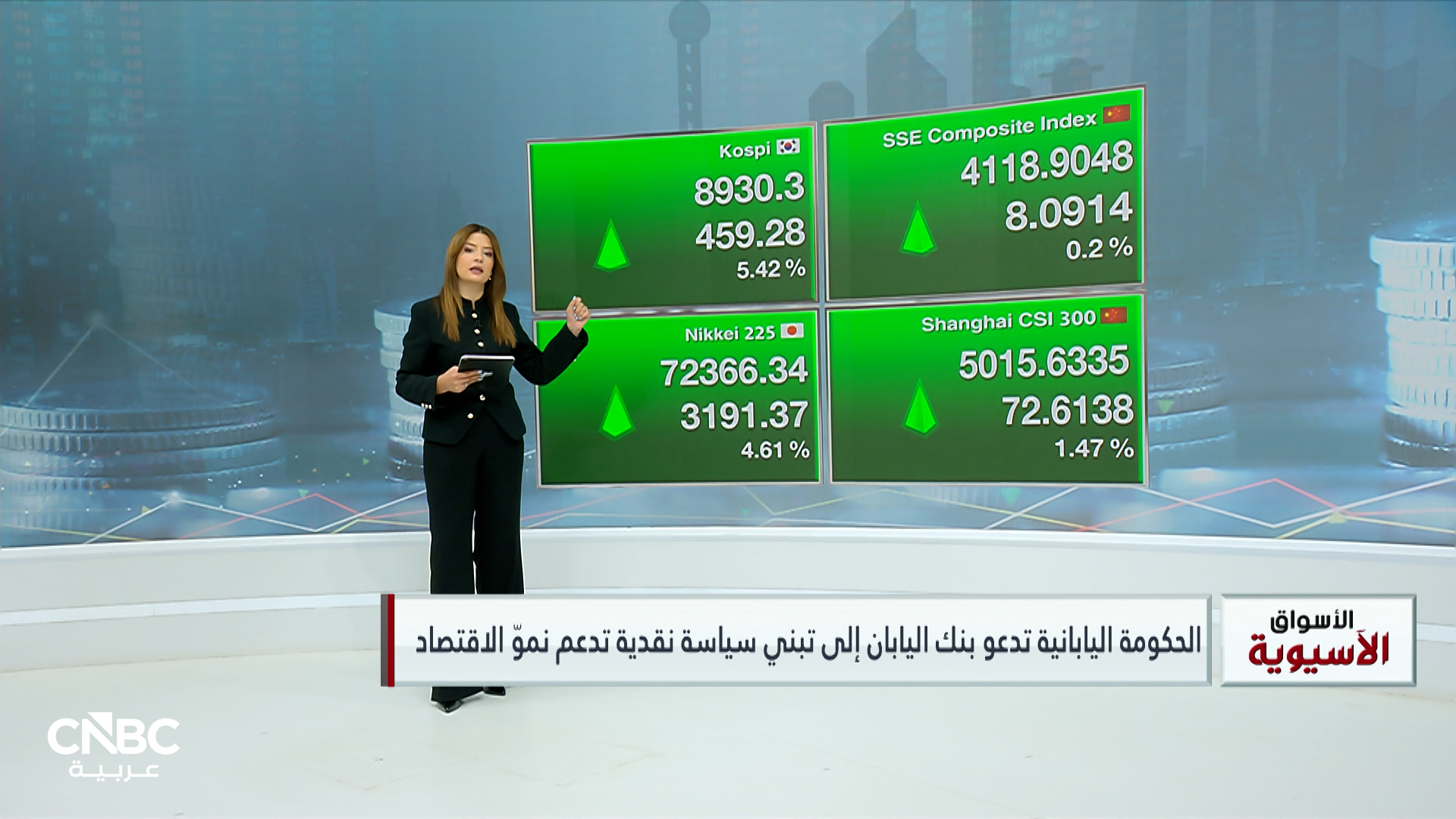 الذكاء الاصطناعي يعزز شهية المستثمرين في أسواق آسيا.. وأسهم الرقائق الإلكترونية تقود الارتفاعات 