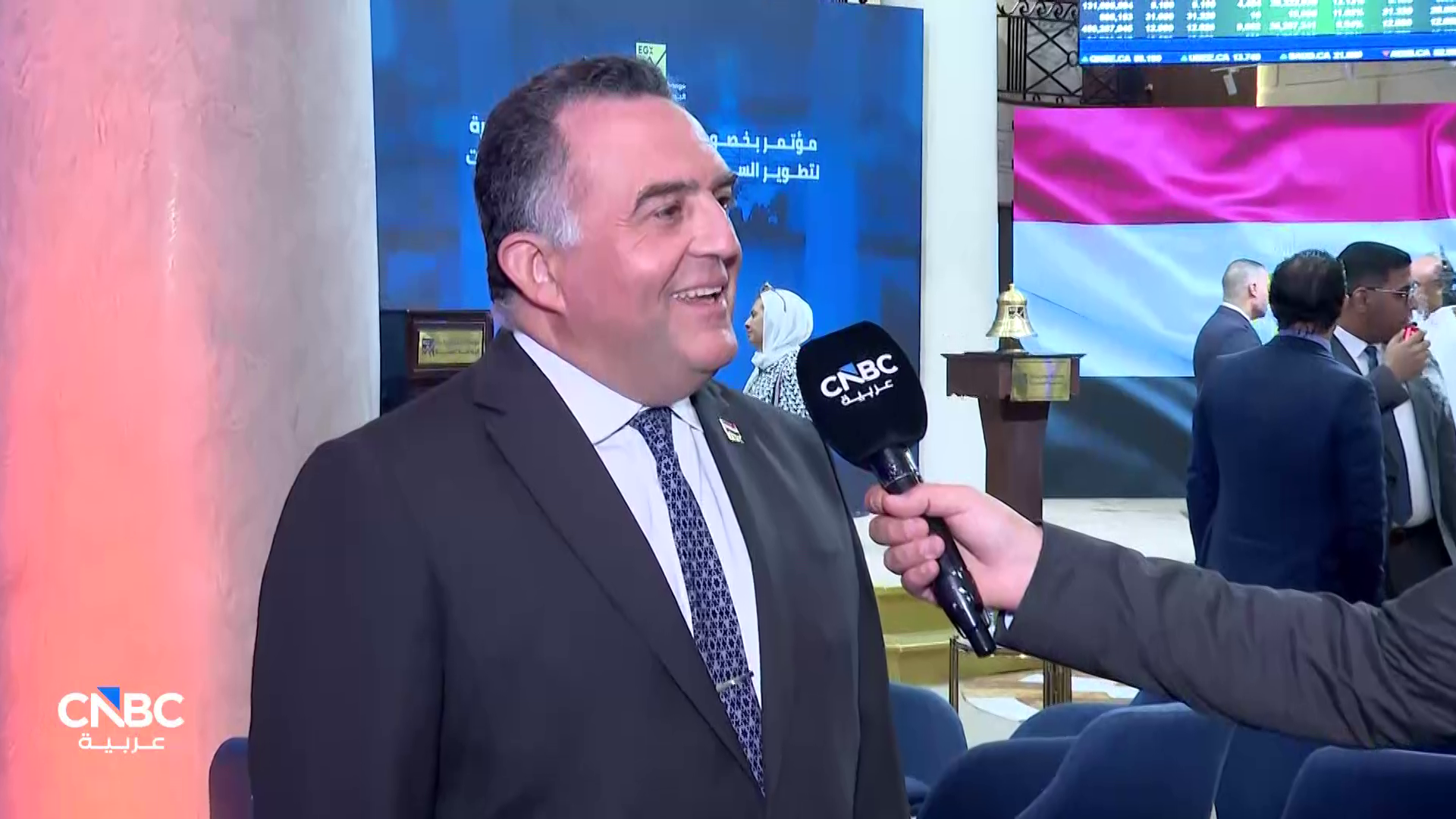 رئيس مجلس إدارة البورصة المصرية لـ CNBC عربية: إلغاء ضريبة الأرباح الرأسمالية على تعاملات البورصة واعتماد ضريبة دمغة نسبية 