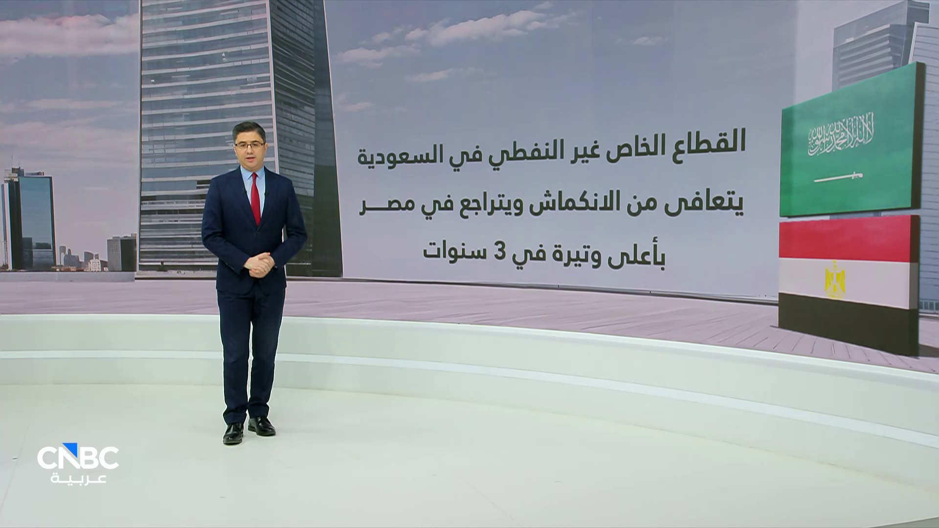 القطاع الخاص غير النفطي في السعودية يتعافى من الانكماش ويتراجع في مصر بأكبر وتيرة منذ أكثر من 3 سنوات