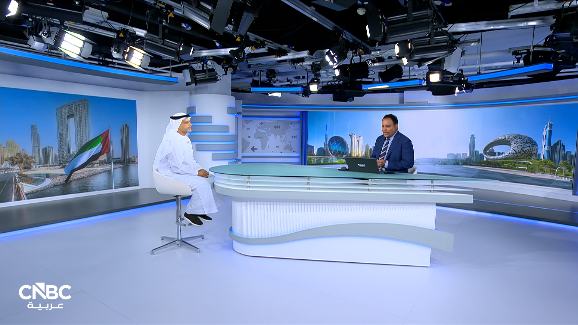 الرئيس التنفيذي لمجموعة EMSTEEL الإماراتية لـCNBC عربية: استطعنا تلبية احتياجات السوق بالفترة الماضية رغم التحديات 