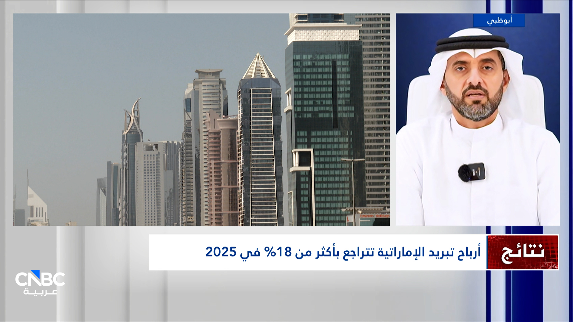 الرئيس المالي التنفيذي لشركة تبريد الإماراتية لـ CNBC عربية: أداء مالي قوي خلال 2025 مع إيرادات بلغت 2.46 مليار درهم 