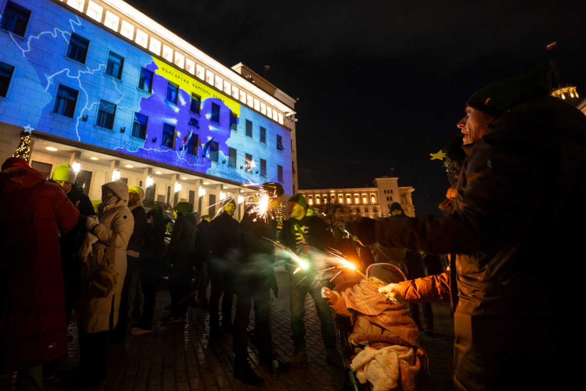 بلغاريا تحتفل بانضمامها لمنطقة اليورو وإلغاء عملة الليف 