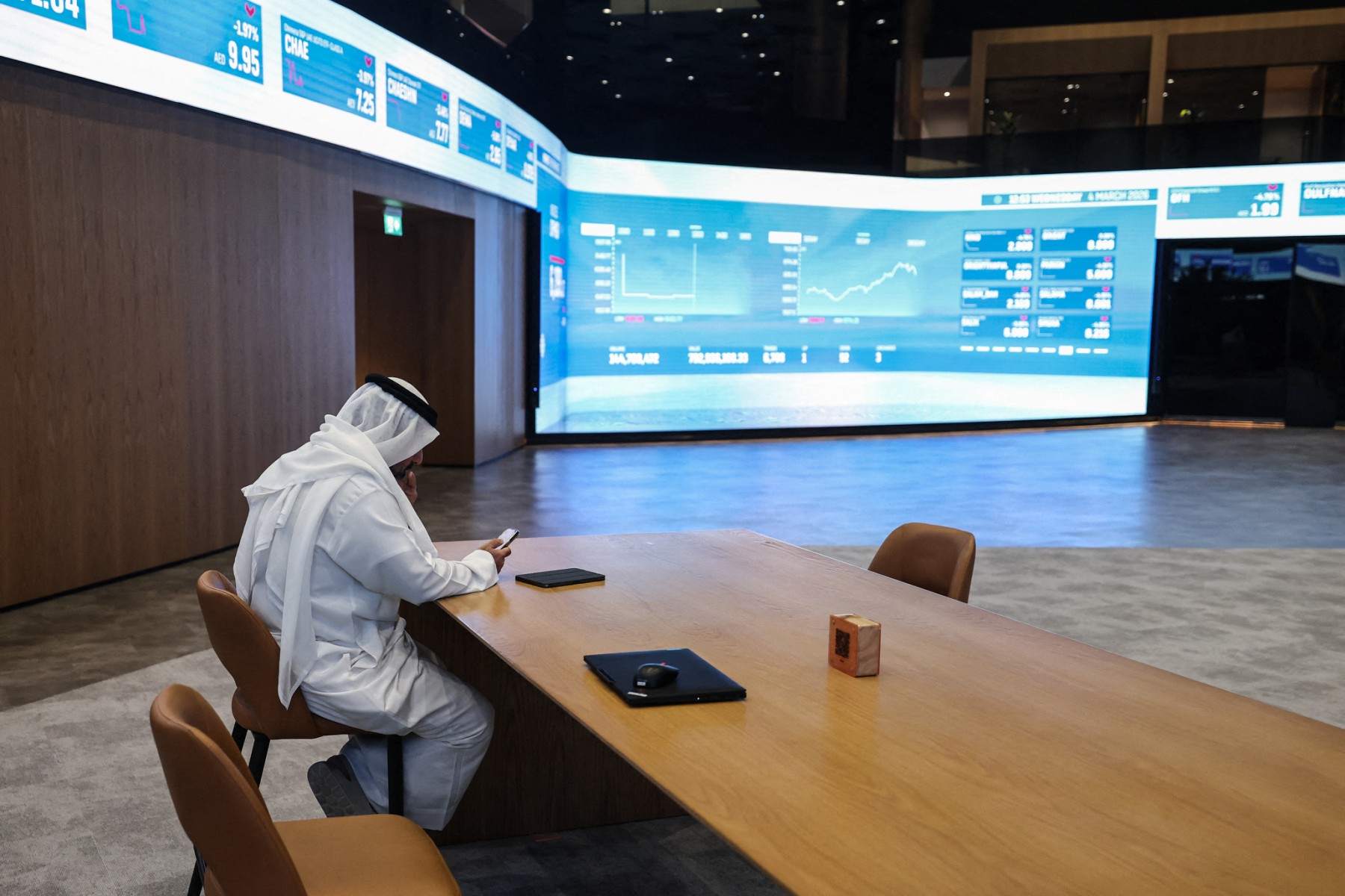 الأسواق العربية في المنطقة الخضراء في مستهل جلسة الثلاثاء (تحديثات مباشرة) 