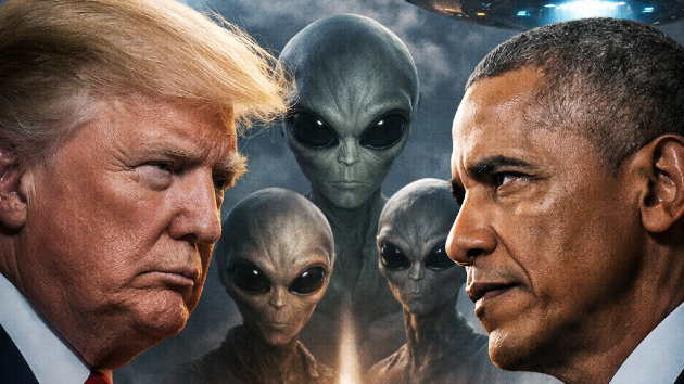 الكائنات الفضائية تشعل الصراع بين ترامب وأوباما 