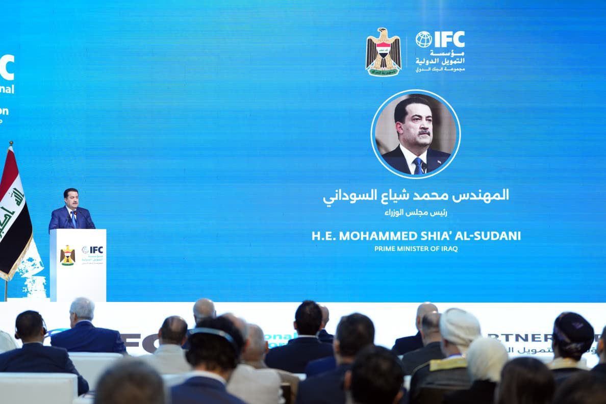 توقيع عقود مع مؤسسة التمويل الدولية ب1.3 مليار دولار.. السوداني: 100 مليار دولار استثمارات في العراق 