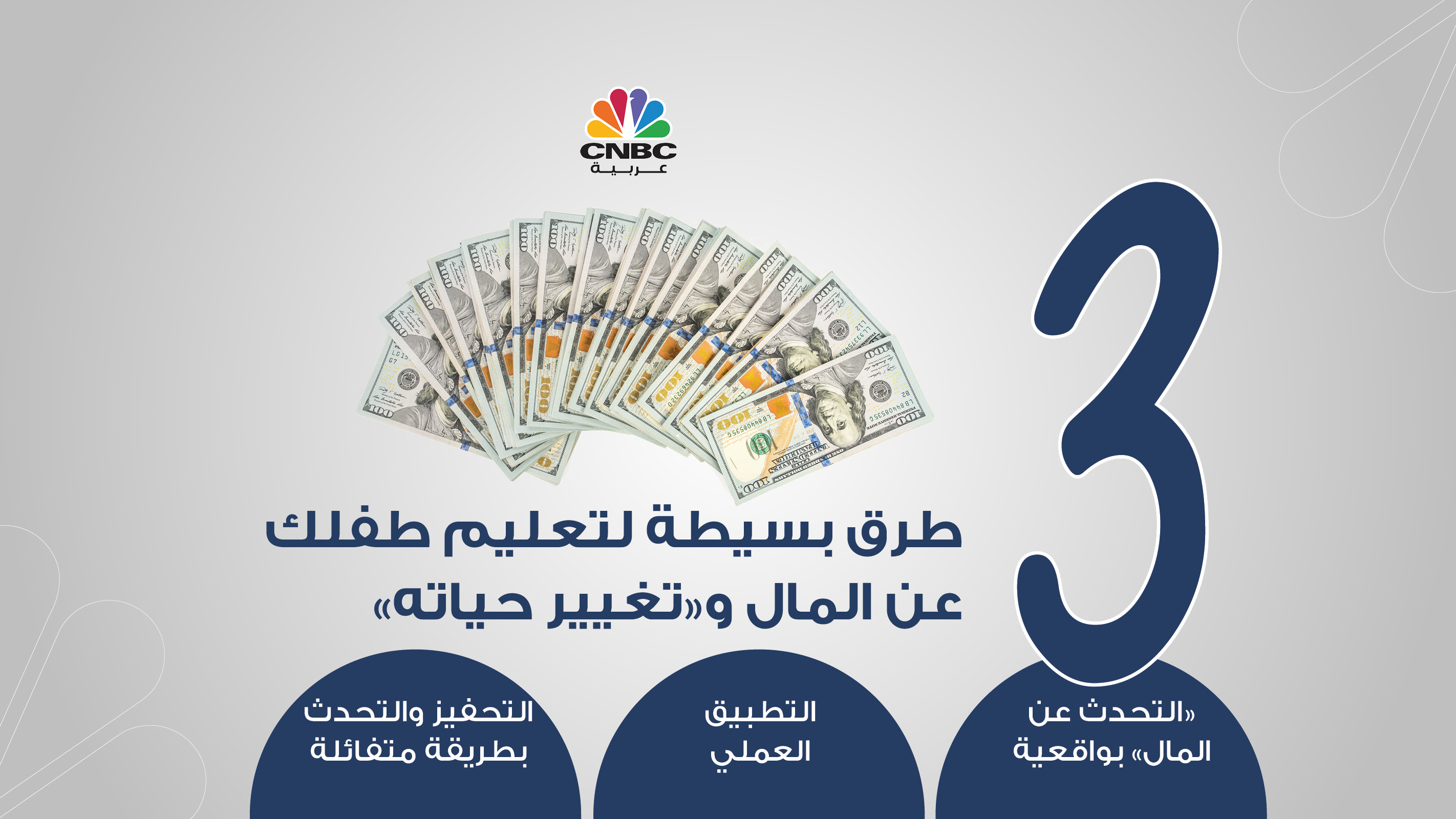 ثلاث طرق بسيطة لتعليم طفلك عن المال و